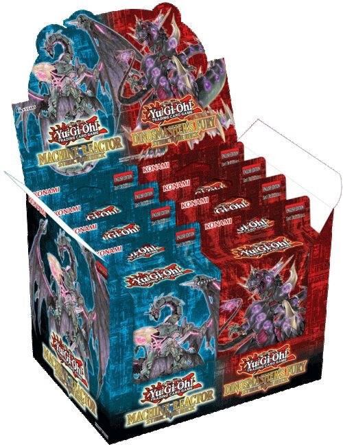 Machine Reactor & Dinosmasher's Fury Structure Deck Display [1st Edition], Structure Deck: Machine Reactor P158263