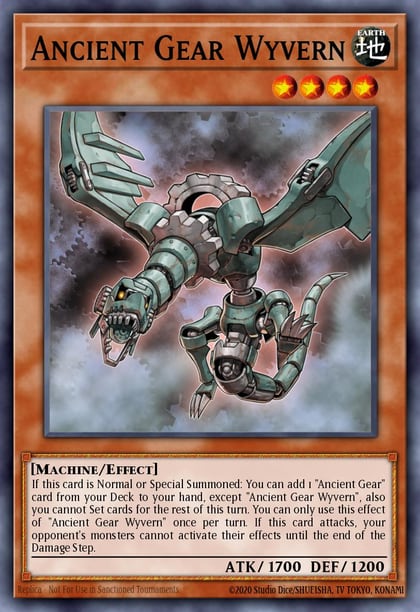 Ancient Gear Wyvern, Structure Deck: Machine Reactor SR03-EN003