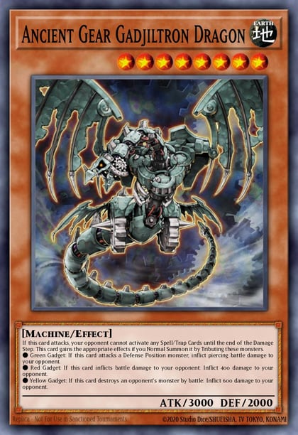 Ancient Gear Gadjiltron Dragon, Structure Deck: Machine Reactor SR03-EN004