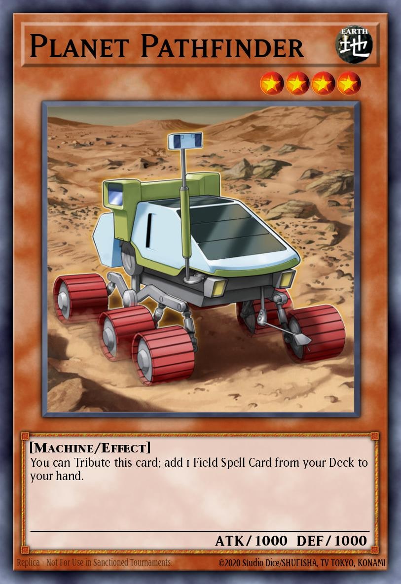 Planet Pathfinder, Structure Deck: Machine Reactor SR03-EN013