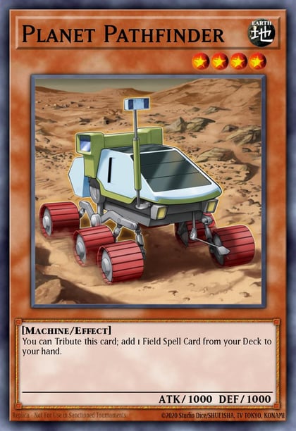 Planet Pathfinder, Structure Deck: Machine Reactor SR03-EN013