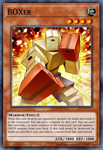 BOXer, Structure Deck: Machine Reactor SR03-EN017