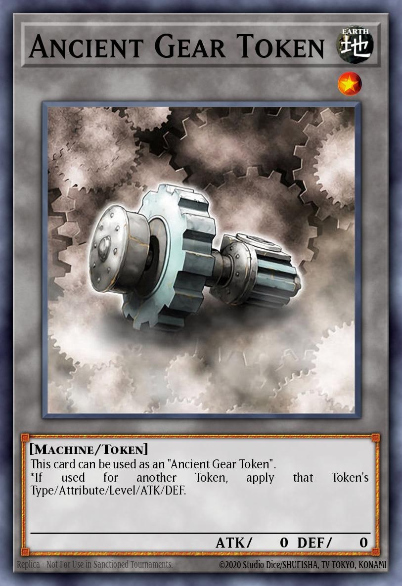 Token: Ancient Gear, Structure Deck: Machine Reactor SR03-ENTKN