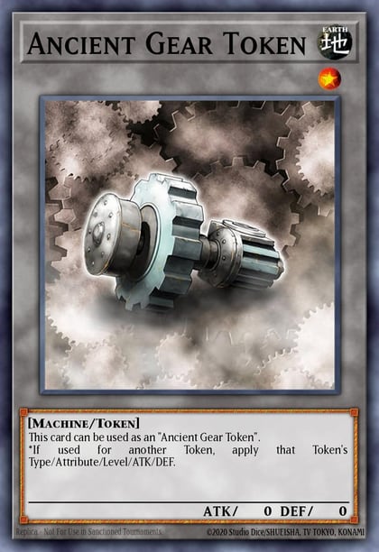 Token: Ancient Gear, Structure Deck: Machine Reactor SR03-ENTKN