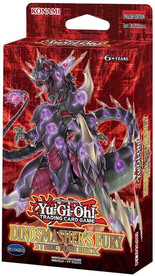Dinosmasher's Fury Structure Deck [1st Edition], Structure Deck: Dinosmasher's Fury P129555