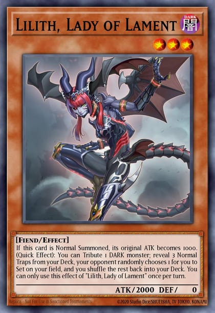 Lilith, Lady of Lament, Structure Deck: Lair of Darkness SR06-EN000