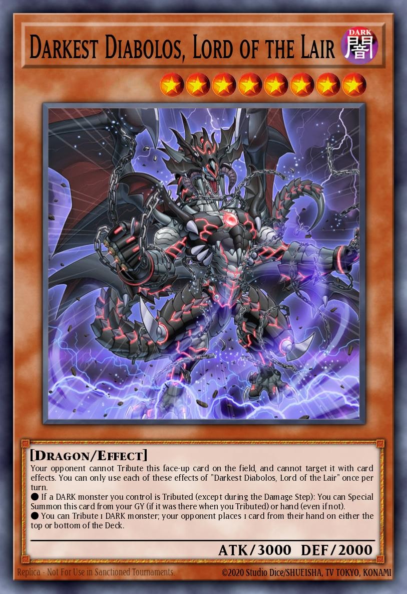 Darkest Diabolos, Lord of the Lair, Structure Deck: Lair of Darkness SR06-EN001