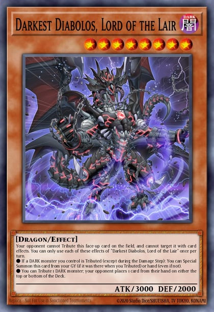 Darkest Diabolos, Lord of the Lair, Structure Deck: Lair of Darkness SR06-EN001