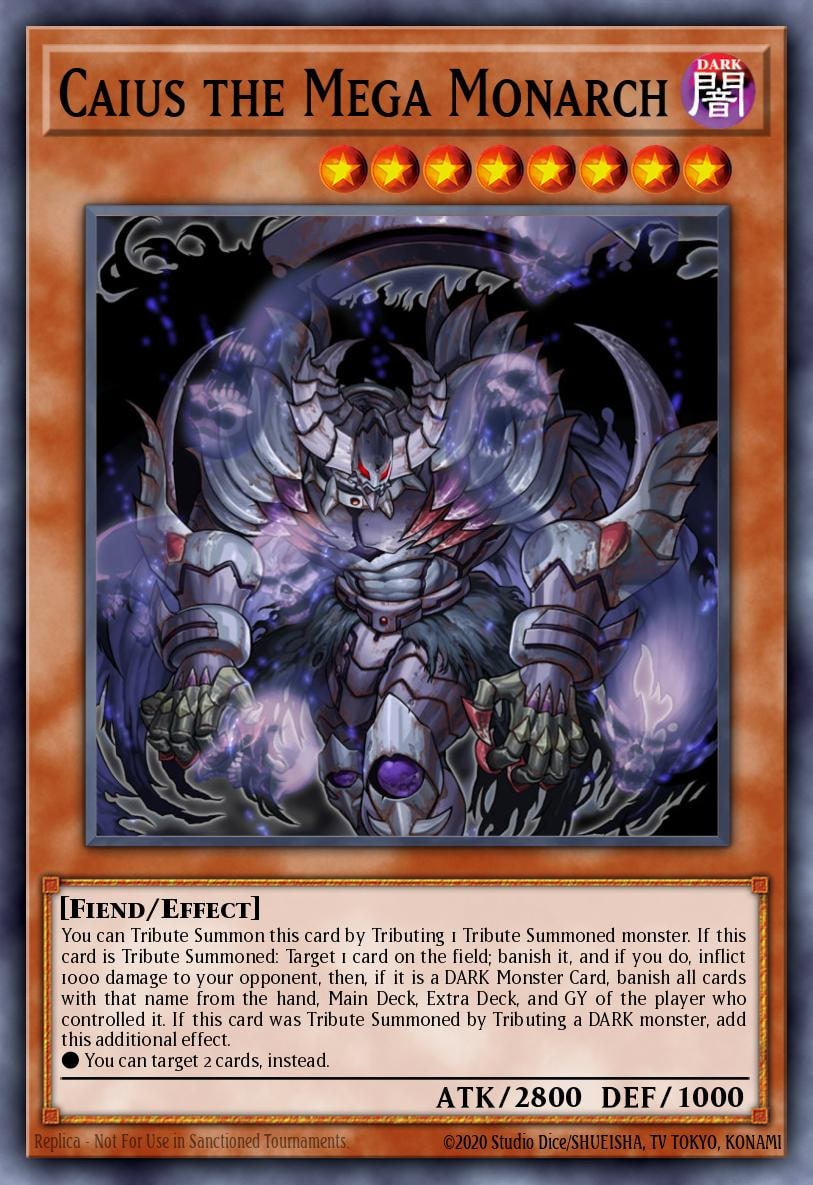 Caius the Mega Monarch, Structure Deck: Lair of Darkness SR06-EN008