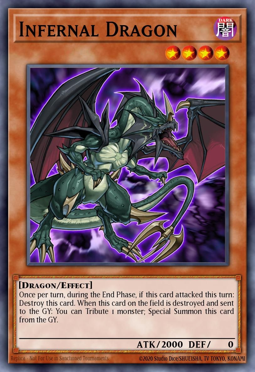 Infernal Dragon, Structure Deck: Lair of Darkness SR06-EN012