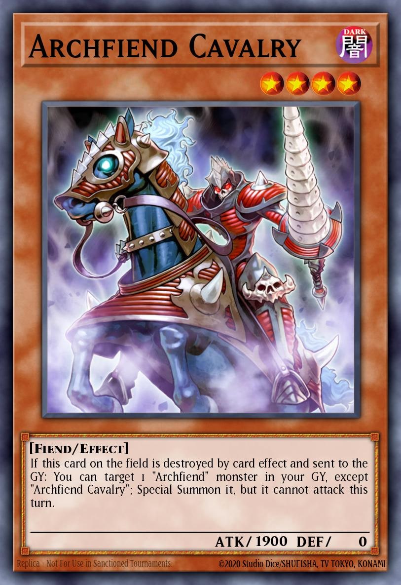 Archfiend Cavalry, Structure Deck: Lair of Darkness SR06-EN013