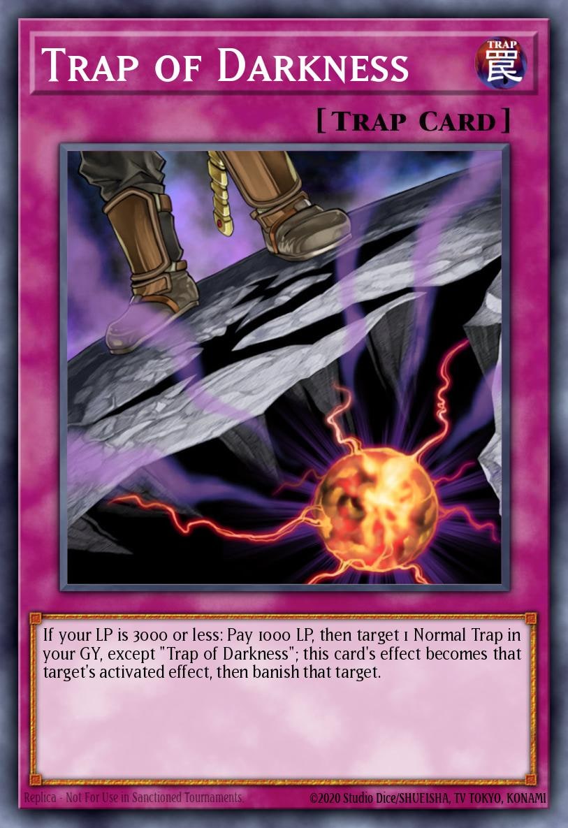 Trap of Darkness, Structure Deck: Lair of Darkness SR06-EN036