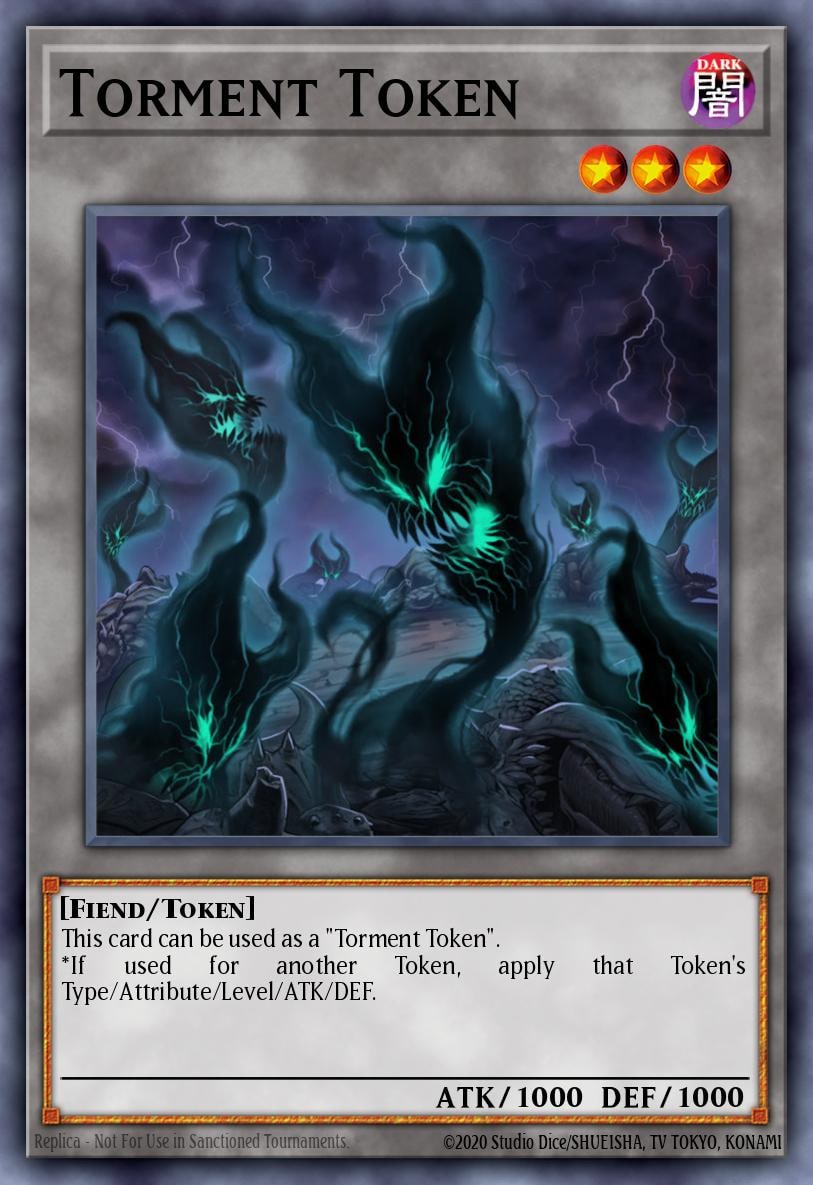 Torment Token, Structure Deck: Lair of Darkness SR06-ENTKN