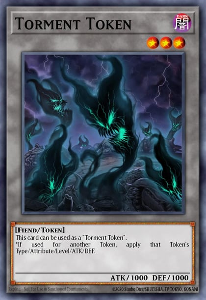 Torment Token, Structure Deck: Lair of Darkness SR06-ENTKN