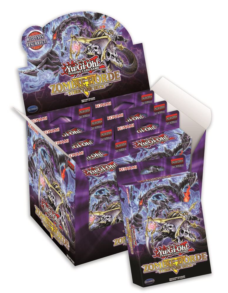 Zombie Horde Structure Deck Display, Structure Deck: Zombie Horde P176952