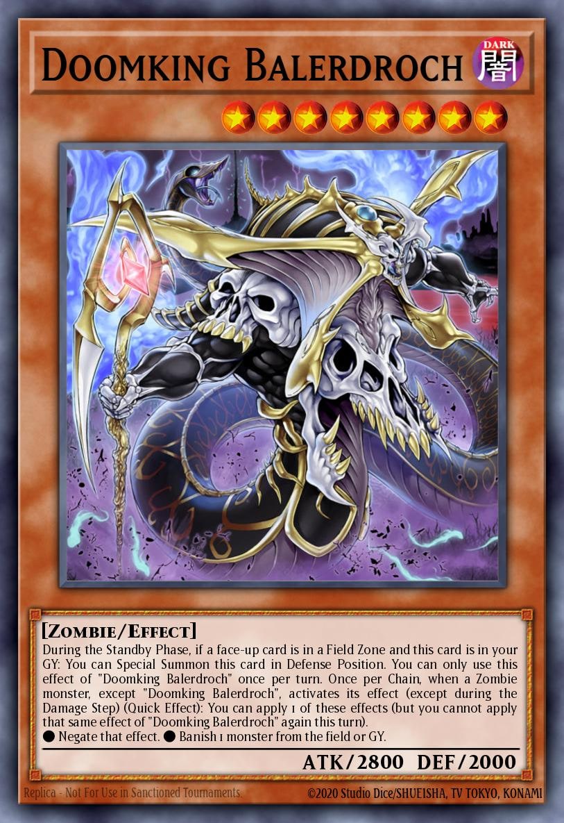 Doomking Balerdroch, Structure Deck: Zombie Horde SR07-EN001
