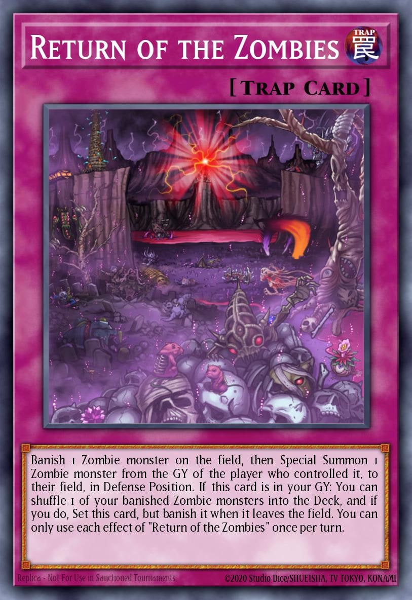 Return of the Zombies, Structure Deck: Zombie Horde SR07-EN034