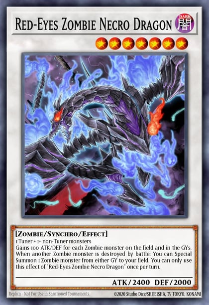 Red-Eyes Zombie Necro Dragon, Structure Deck: Zombie Horde SR07-EN041
