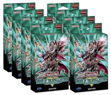 Order of the Spellcasters Structure Deck Display, Structure Deck: Order of the Spellcasters P184345