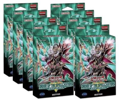 Order of the Spellcasters Structure Deck Display, Structure Deck: Order of the Spellcasters P184345