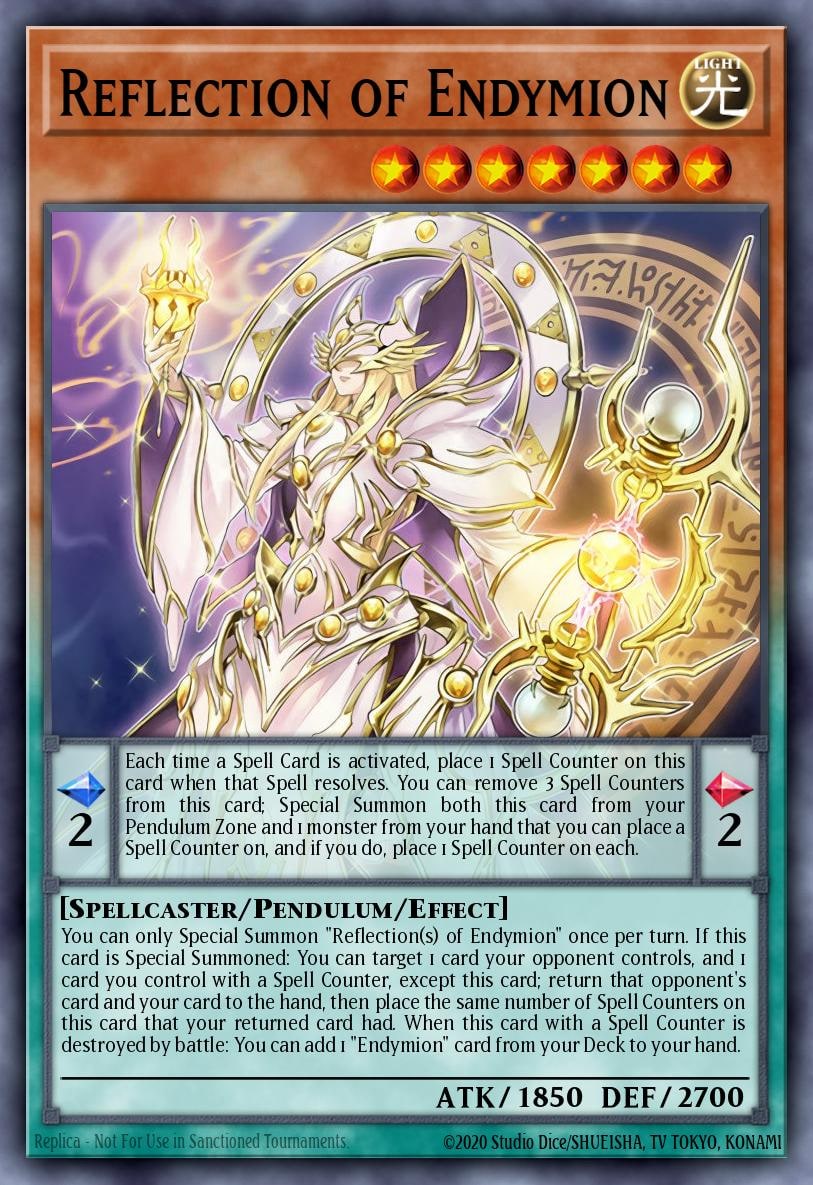 Reflection of Endymion, Structure Deck: Order of the Spellcasters SR08-EN002