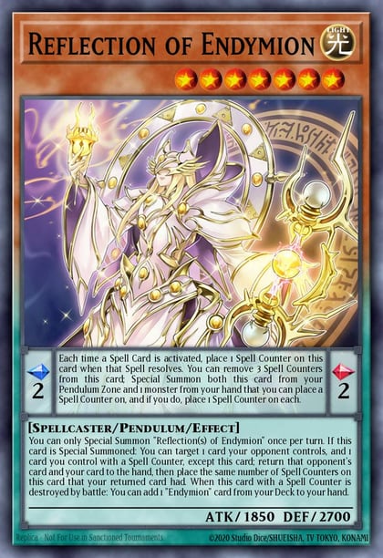 Reflection of Endymion, Structure Deck: Order of the Spellcasters SR08-EN002
