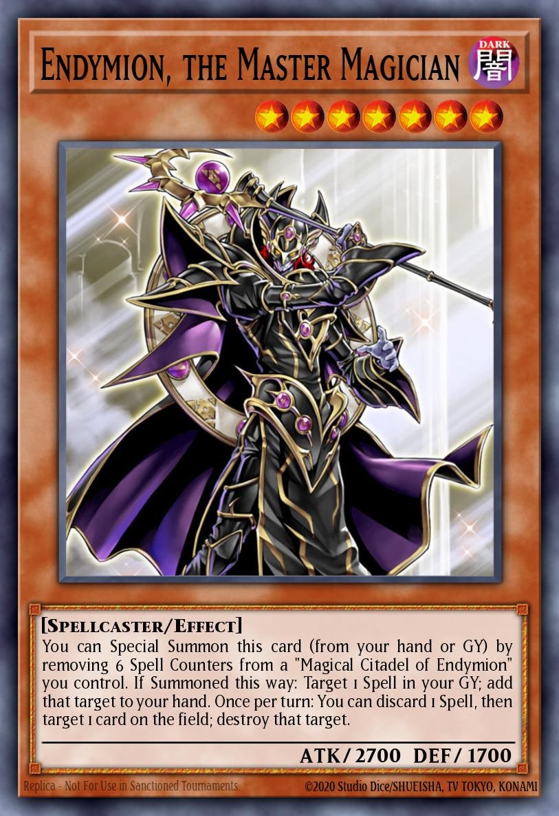 Endymion, the Master Magician, Structure Deck: Order of the Spellcasters SR08-EN005
