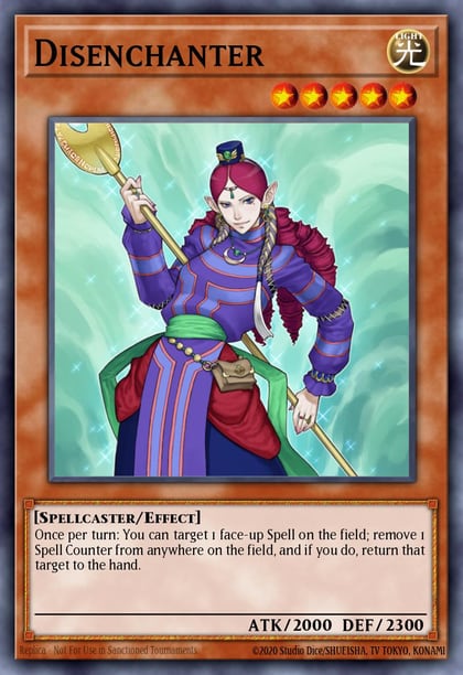 Disenchanter, Structure Deck: Order of the Spellcasters SR08-EN013