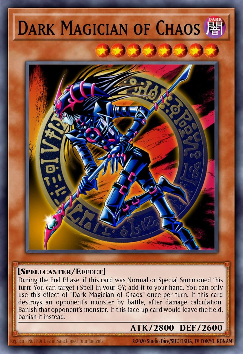 Dark Magician of Chaos, Structure Deck: Order of the Spellcasters SR08-EN015