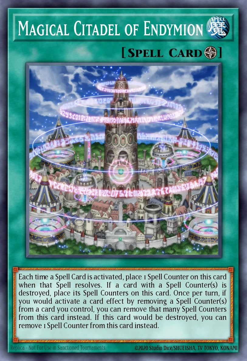 Magical Citadel of Endymion, Structure Deck: Order of the Spellcasters SR08-EN024