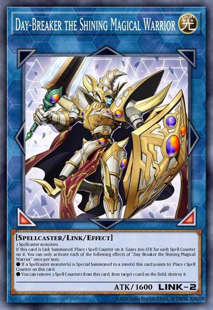 Day-Breaker the Shining Magical Warrior, Structure Deck: Order of the Spellcasters SR08-EN040