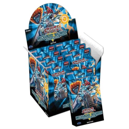 Mechanized Madness Structure Deck Display [1st Edition], Structure Deck: Mechanized Madness P209434