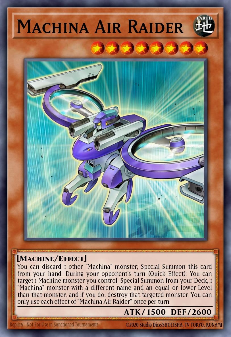 Machina Air Raider, Structure Deck: Mechanized Madness SR10-EN002