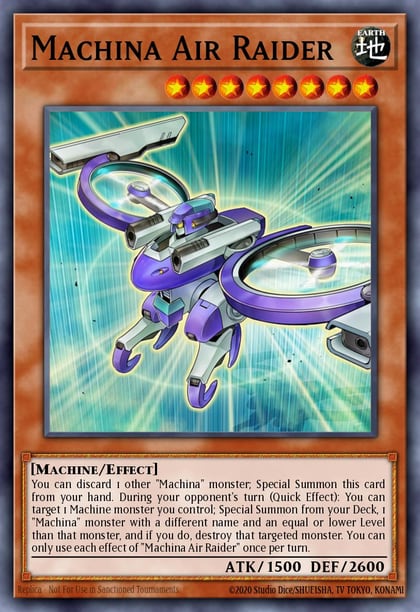 Machina Air Raider, Structure Deck: Mechanized Madness SR10-EN002