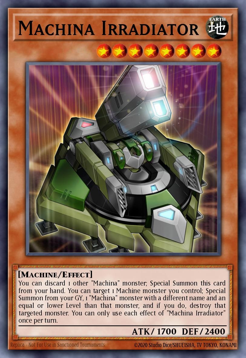 Machina Irradiator, Structure Deck: Mechanized Madness SR10-EN003