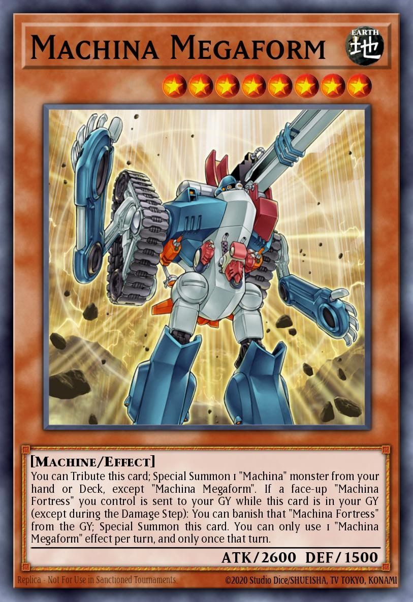 Machina Megaform, Structure Deck: Mechanized Madness SR10-EN008
