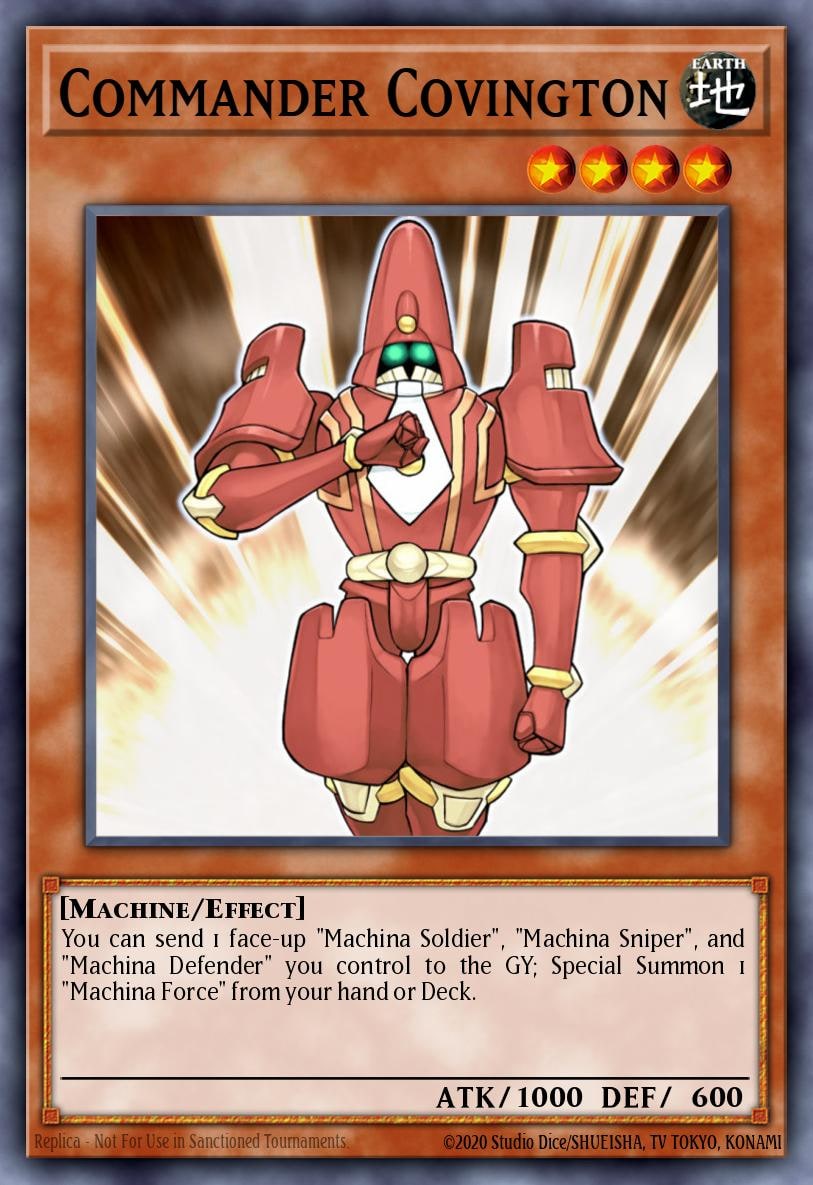 Commander Covington, Structure Deck: Mechanized Madness SR10-EN013