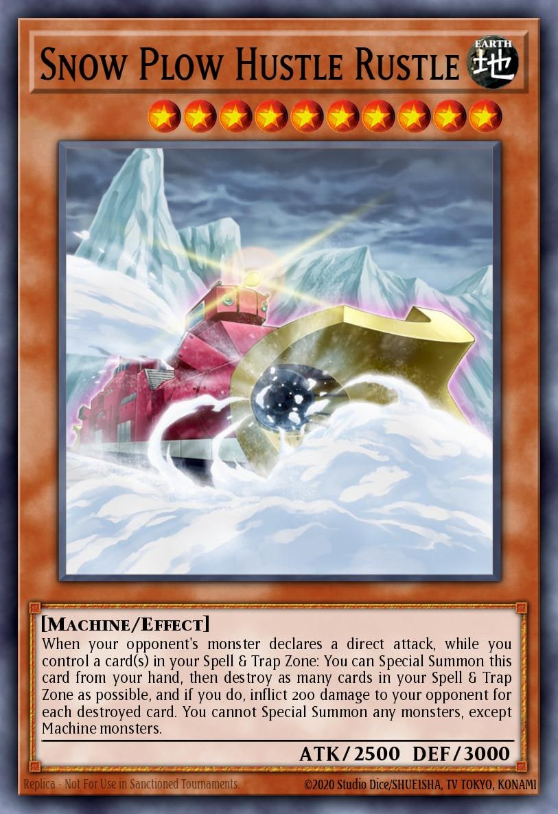 Snow Plow Hustle Rustle, Structure Deck: Mechanized Madness SR10-EN015