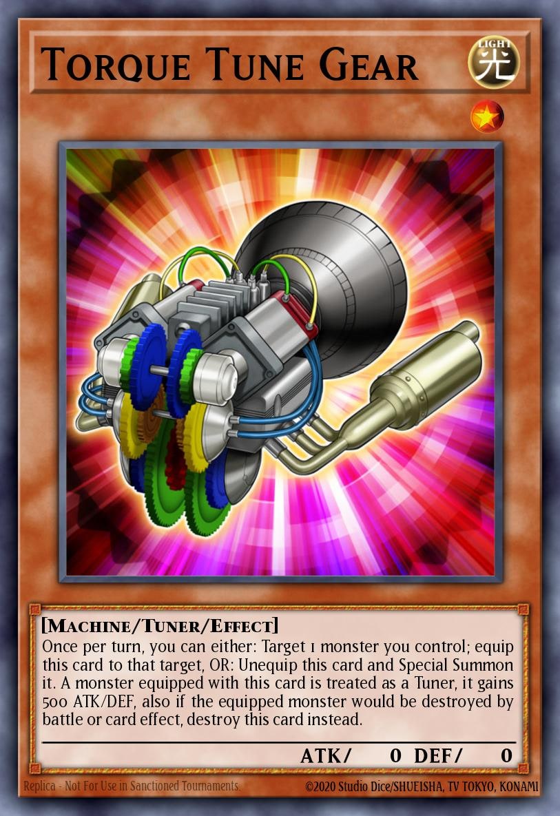 Torque Tune Gear, Structure Deck: Mechanized Madness SR10-EN018