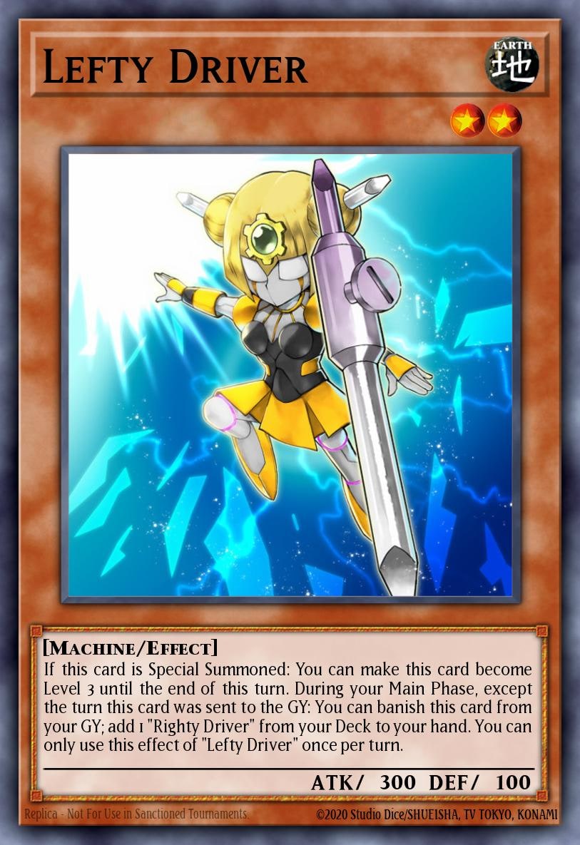 Lefty Driver, Structure Deck: Mechanized Madness SR10-EN020