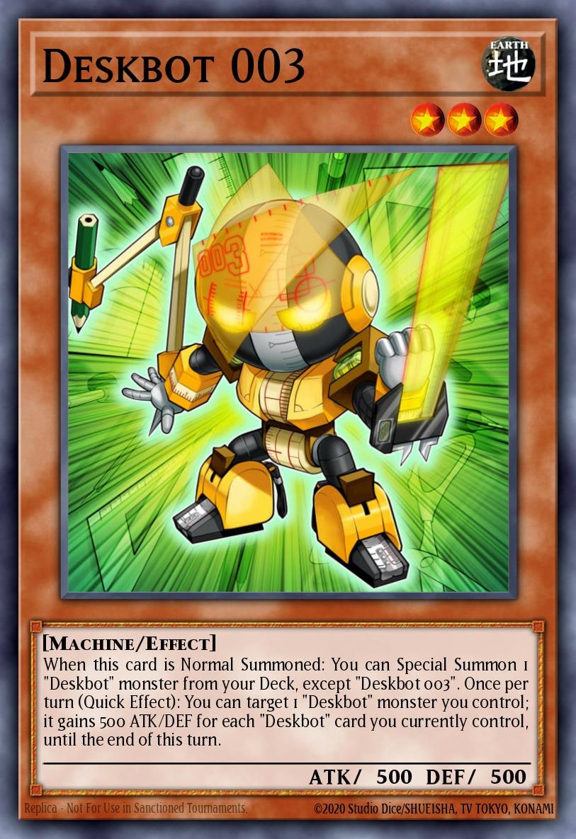 Deskbot 003, Structure Deck: Mechanized Madness SR10-EN022