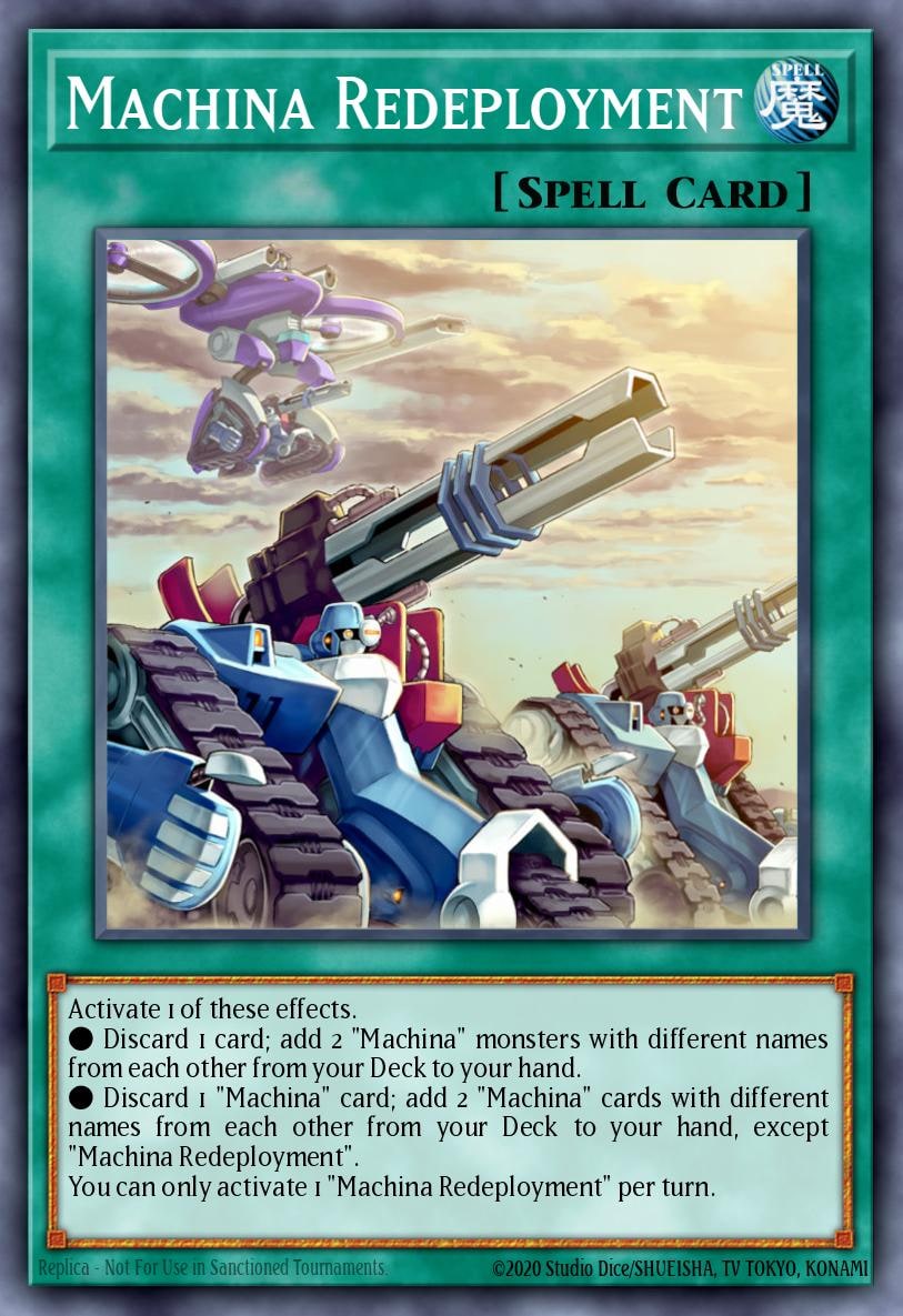 Machina Redeployment, Structure Deck: Mechanized Madness SR10-EN023