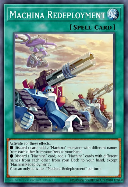 Machina Redeployment, Structure Deck: Mechanized Madness SR10-EN023