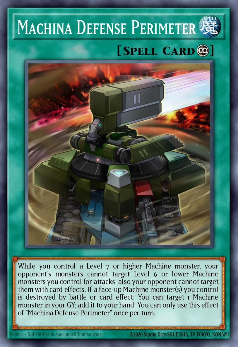 Machina Defense Perimeter, Structure Deck: Mechanized Madness SR10-EN024