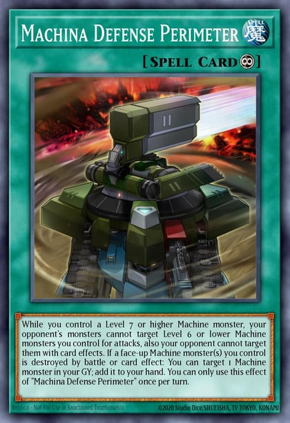 Machina Defense Perimeter, Structure Deck: Mechanized Madness SR10-EN024