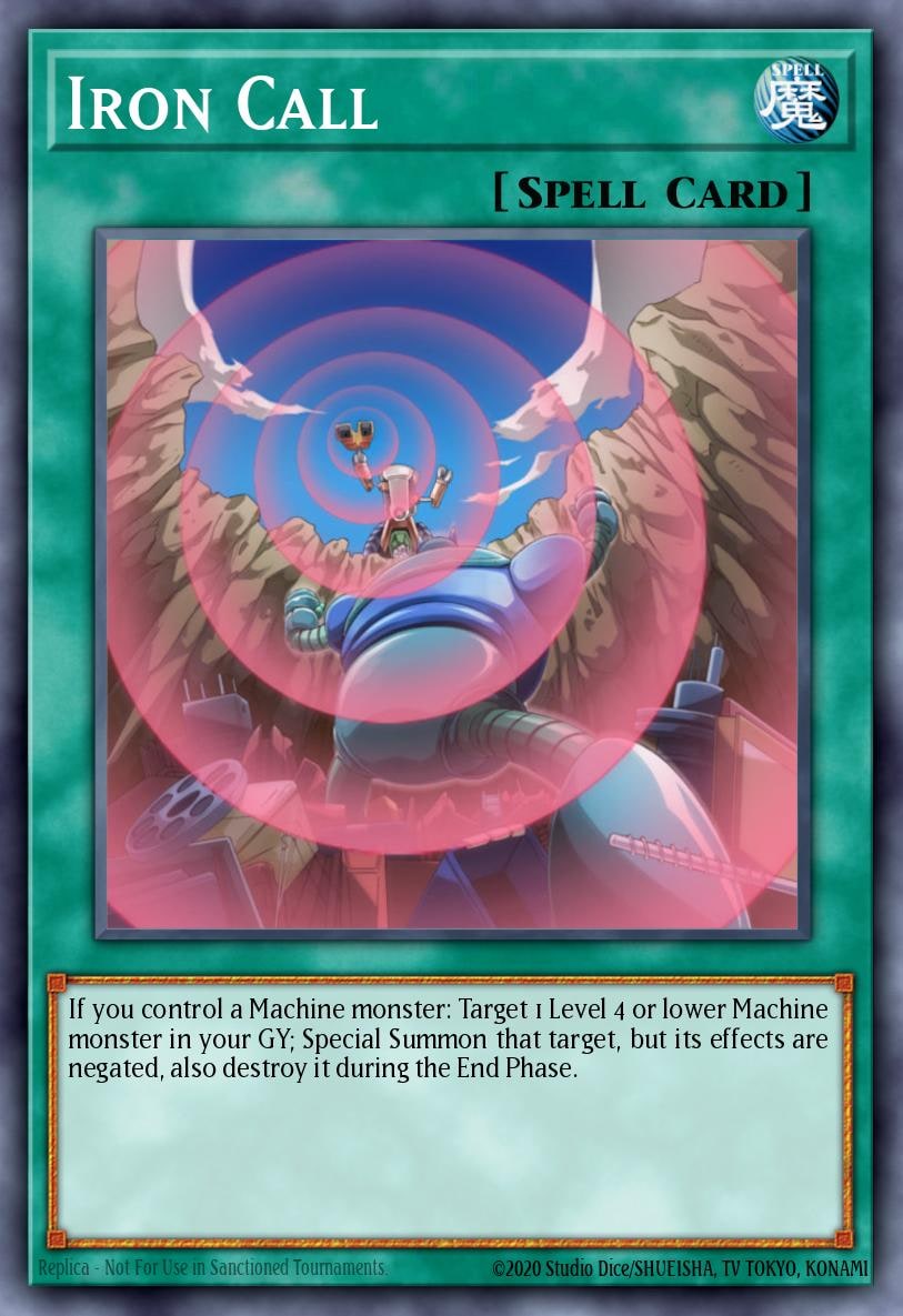 Iron Call, Structure Deck: Mechanized Madness SR10-EN026
