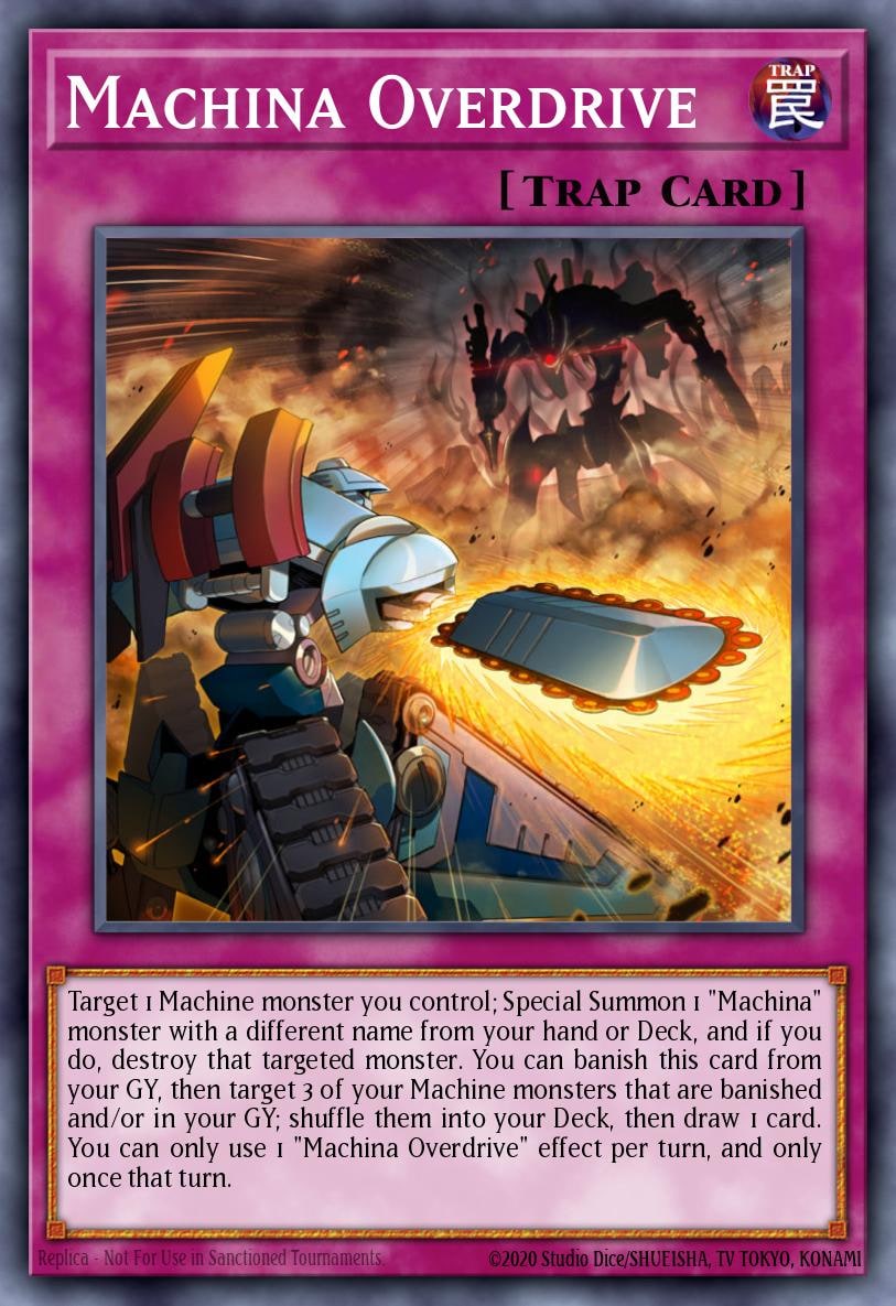 Machina Overdrive, Structure Deck: Mechanized Madness SR10-EN034
