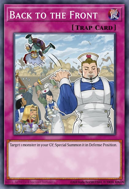 Back to the Front, Structure Deck: Mechanized Madness SR10-EN036