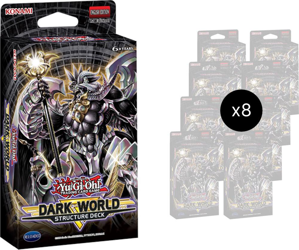 Dark World Structure Deck Display [1st Edition], Structure Deck: Dark World P283526