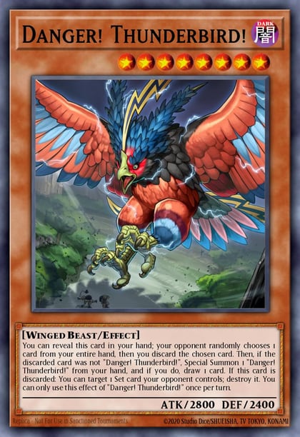 Danger! Thunderbird!, Structure Deck: Dark World SR13-EN019